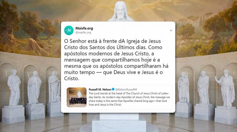 Pres. Nelson compartilha testemunho no Twitter e apóstolos dão RT com o testemunho deles