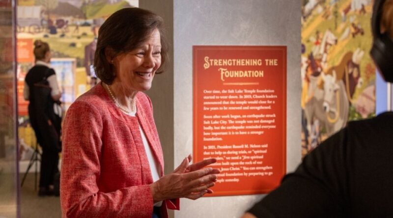 Construindo um firme alicerce para a eternidade: o Templo de Salt Lake ganha vida para as crianças
